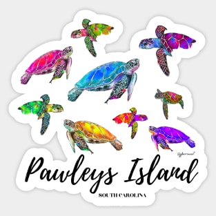 PI Sea Turtles Sticker